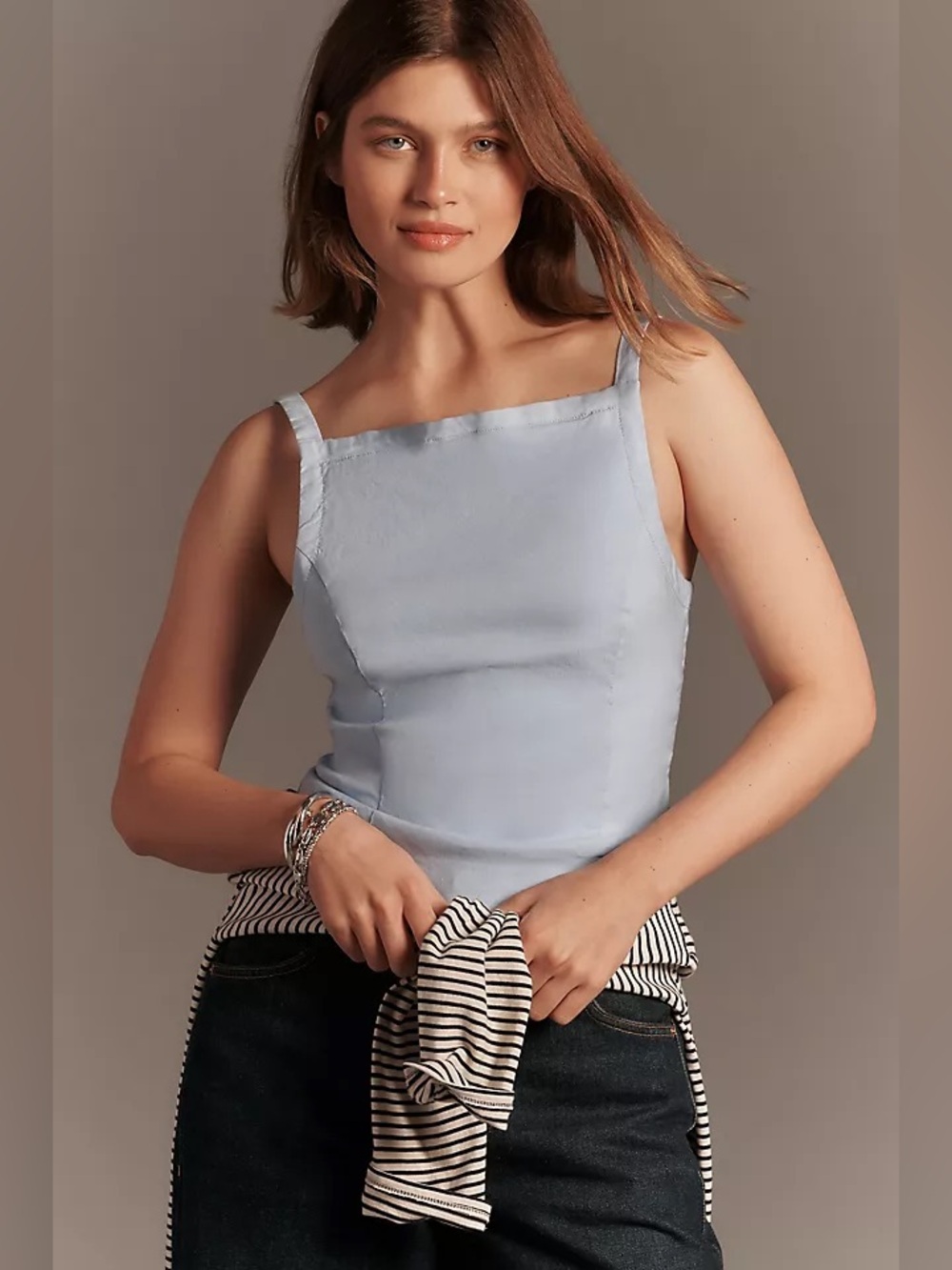 Maeve by Anthropologie Sleeveless Boatneck Top